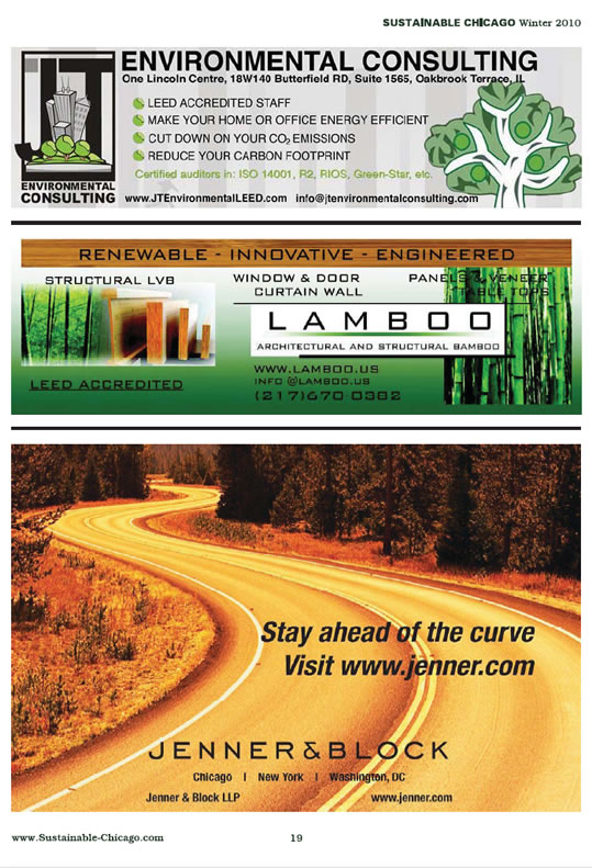 Sustainable Chicago JT Environmental Consulting Ad